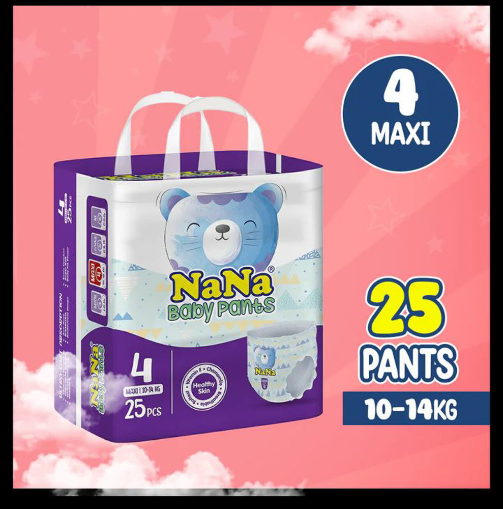 Picture of Nana Baby Pants 4maxi 25pcs