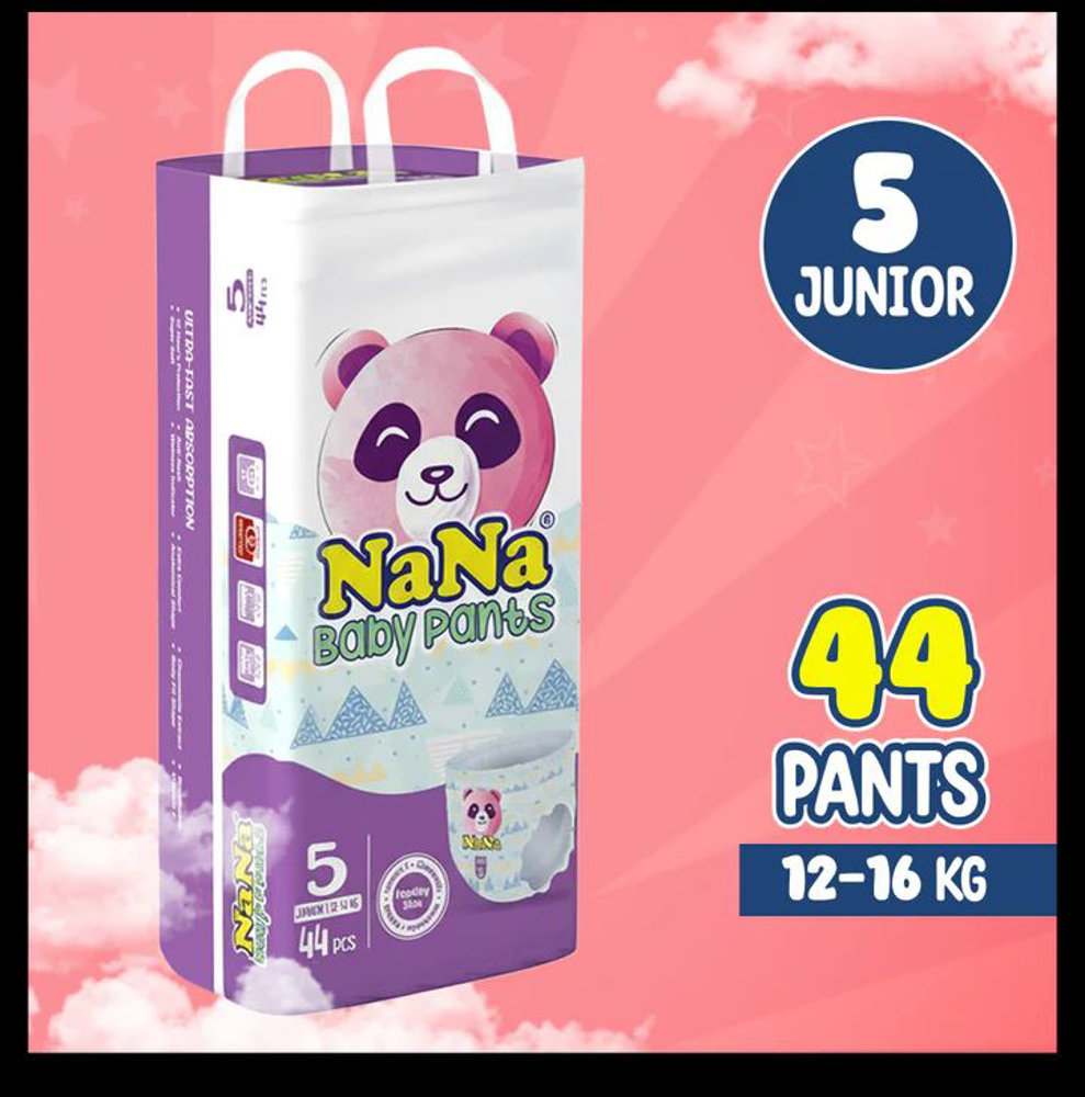 Picture of Nana Baby Pants 5junior 44pcs