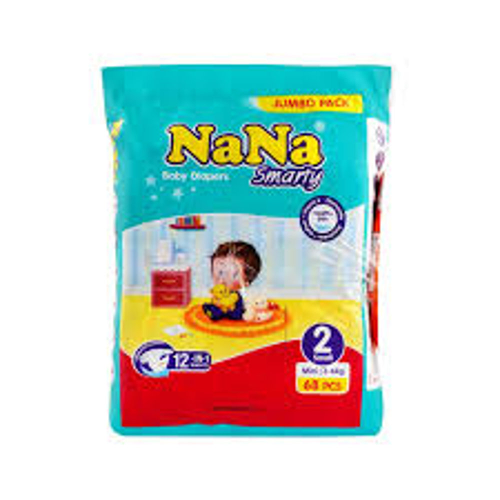 Picture of Nana Smarty Baby Diapers 2 Small 80pcs