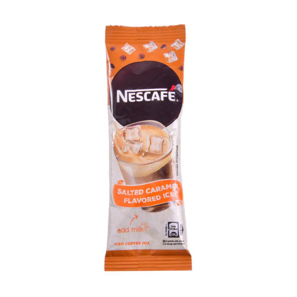 Picture of Nescafe Salted Caramel Iced Coffee Powder 23gm