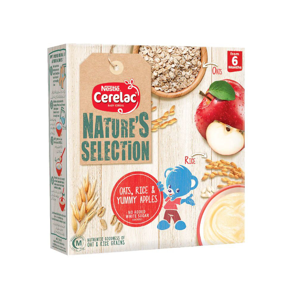 Picture of Nestle Cerelac Rice & Apples Oats 175gm