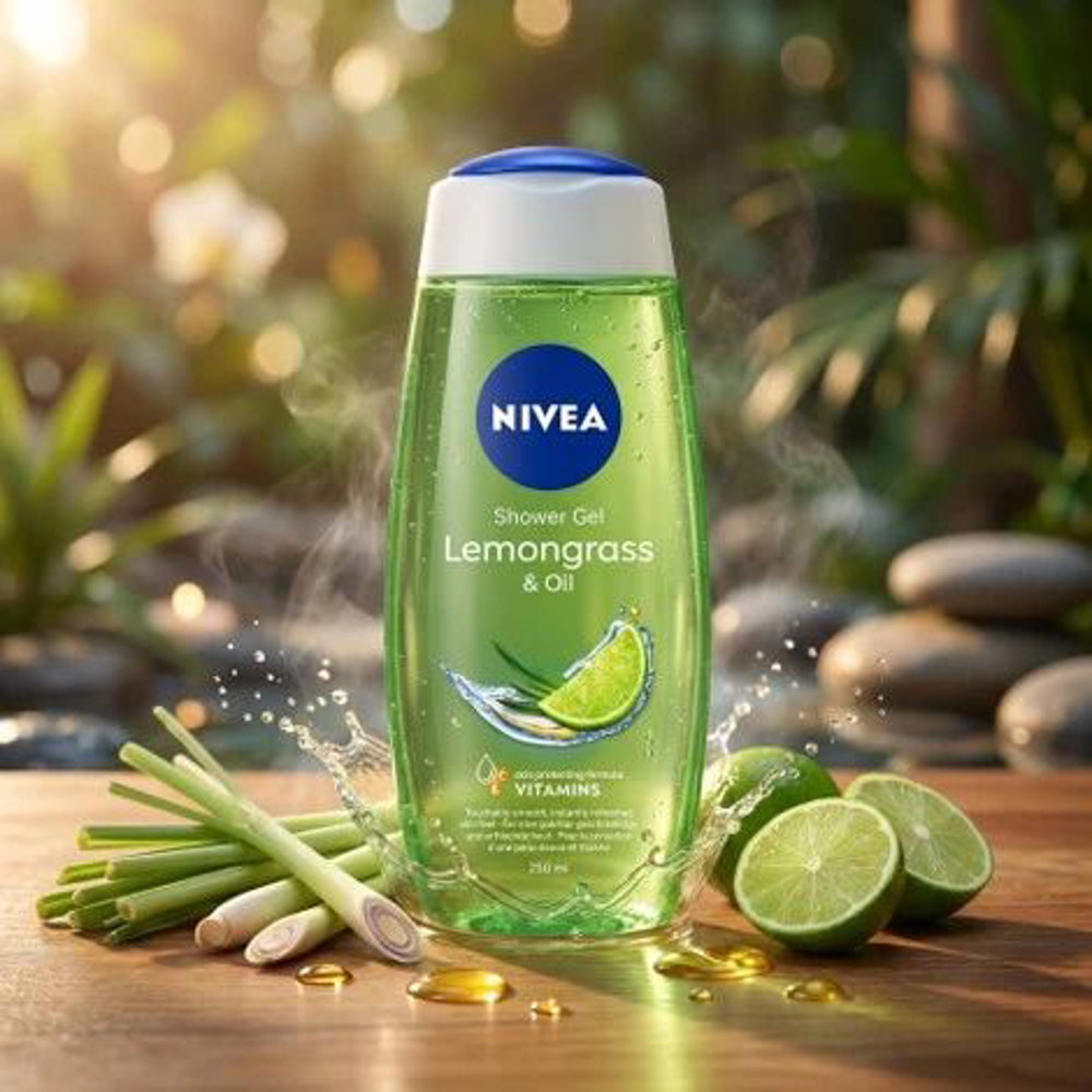 Picture of Nivea Lemongrass & Oil Shower Gel 250ml