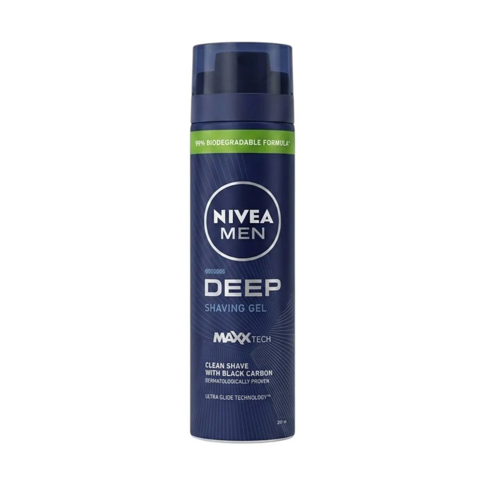 Picture of Nivea Men Deep Shaving Gel Maxx Tech 200ml