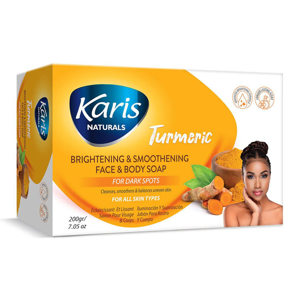 Picture of Turmeric Brightening Face & Body Soap 120ml Wkl-860