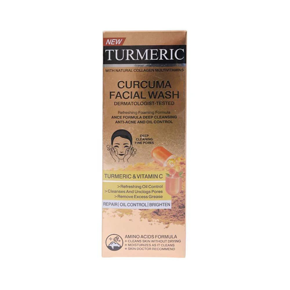 Picture of Turmeric Curcuma Oil Control Face Wash 120ml Ha-3158