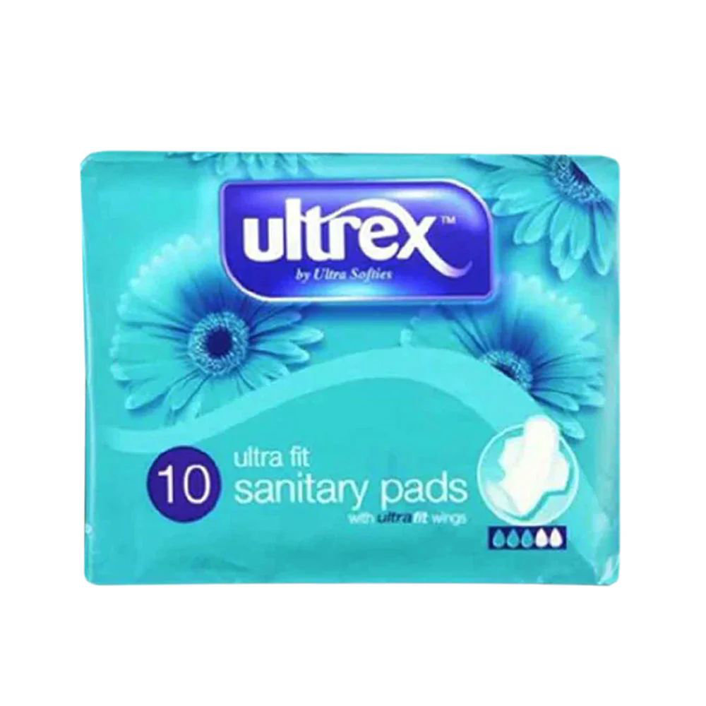 Picture of Ultra Soft Sanitary Pads Ultra Fit 10s