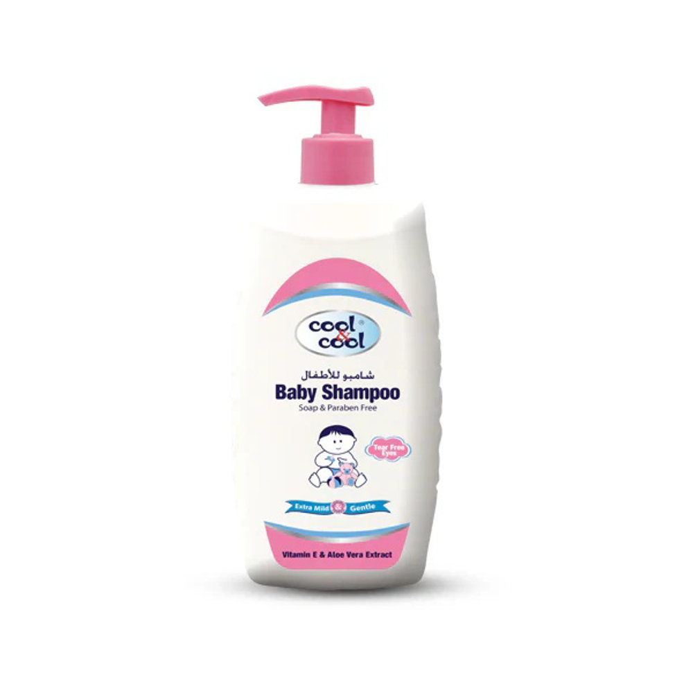 Picture of Cool & Cool Vitamin E & Aloe Vera Baby Shampoo 500ml