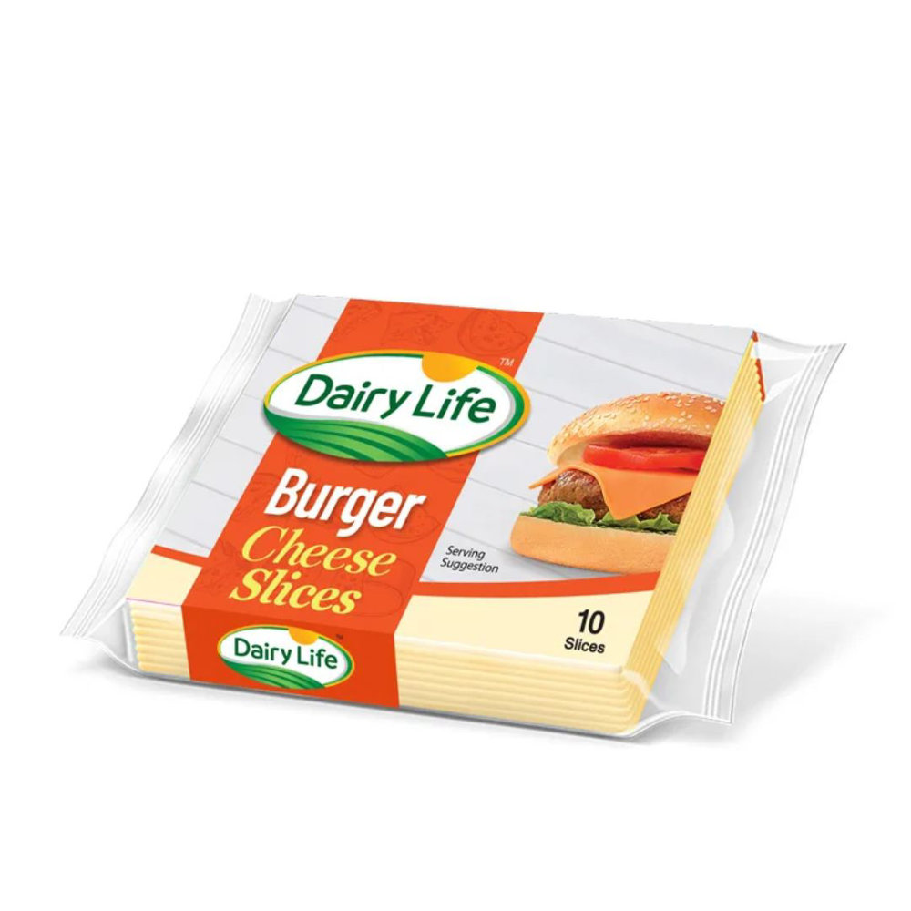 Picture of Dairy Life Burger Cheese 10 Slices 180gm