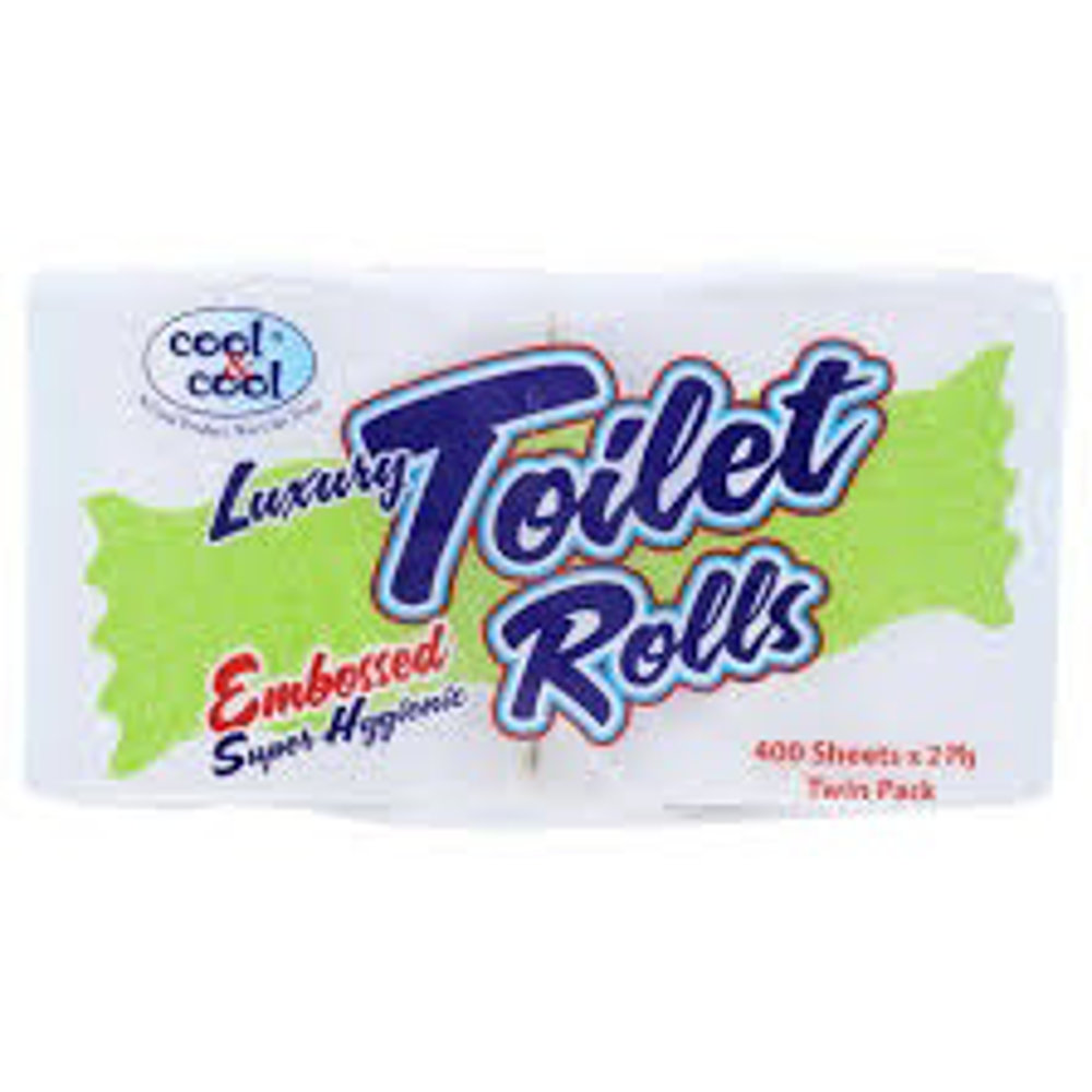 Picture of Cool & Cool Luxury Toilet Rolls 4 Rolls 400pcs