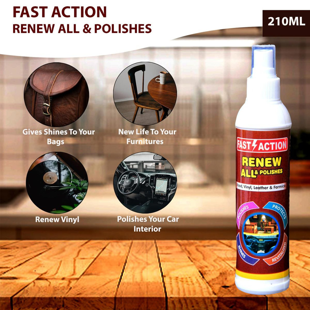 Picture of Fast Action Renew All & Polishes 210ml