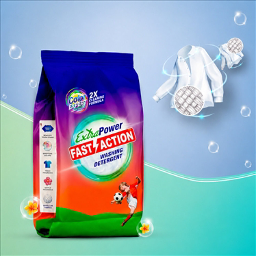 Picture of Fast Action Detergent Washing Powder 1kg