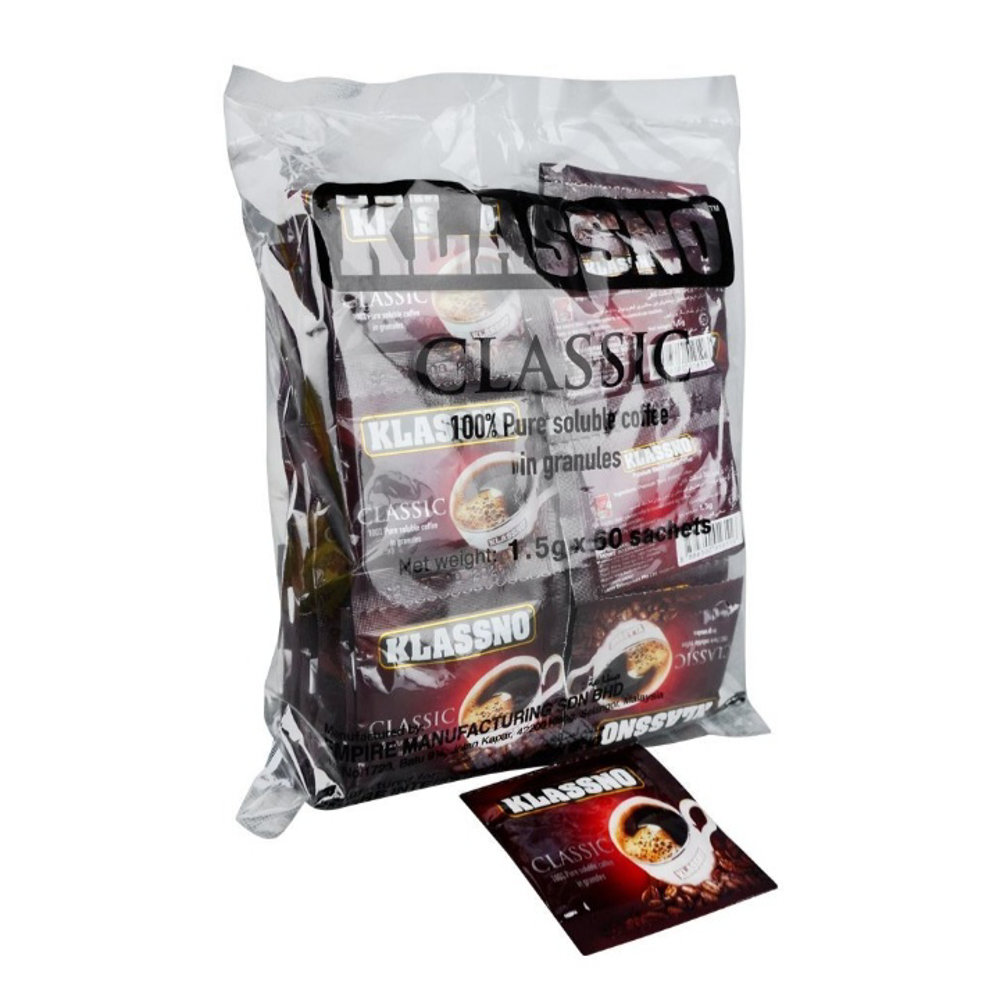 Picture of Klassno Classic Pure Soluble Coffee Sachet 1.8gm