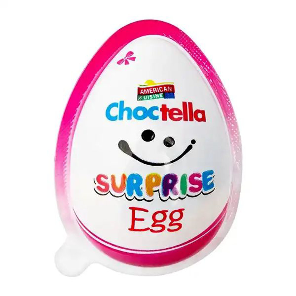 Picture of American Kuisin Choctella Surprise Egg Girls 20gm
