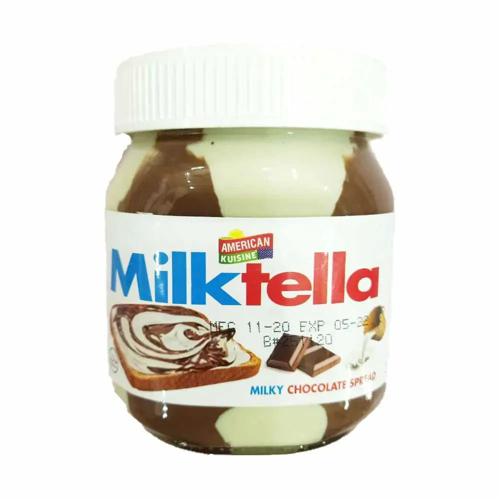 Picture of American Kuisin Milktella Chocolate Spread Jar 350gm