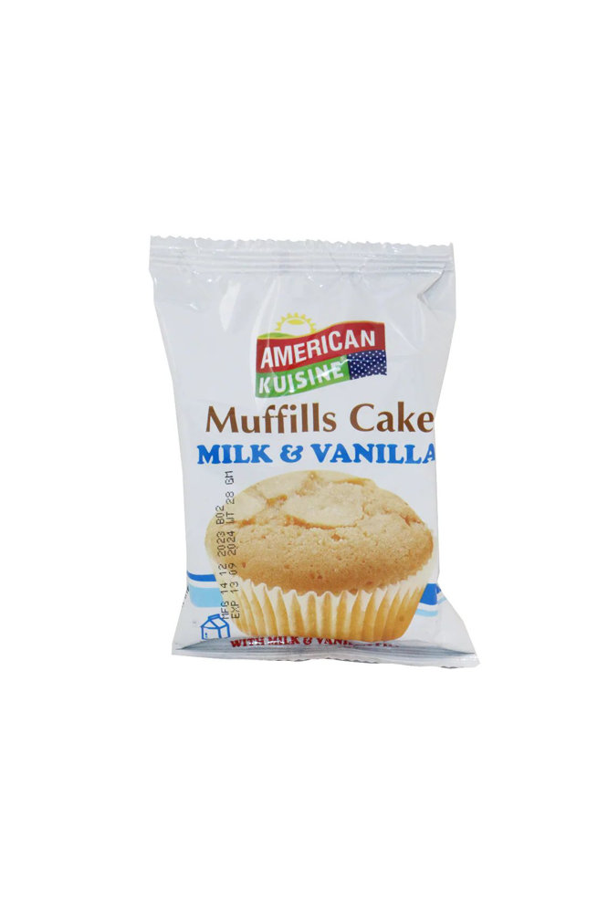 Picture of American Kuisin Muffils Milk & Vanilla Cake 25gm