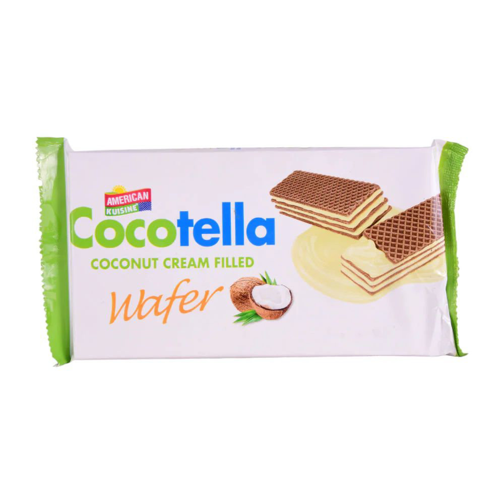 Picture of American Kuisine Cocotella Coconut Cream Filled Waffer 100gm