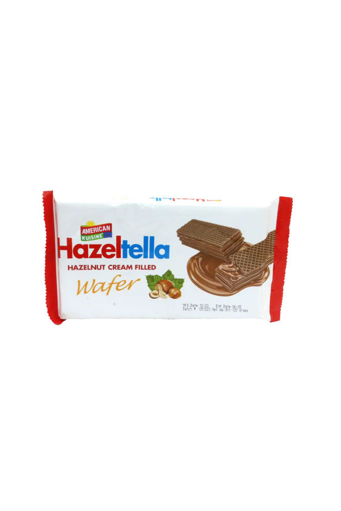 Picture of American Kuisine Hazeltella Hazelnut Cream Filled Waffer 100gm