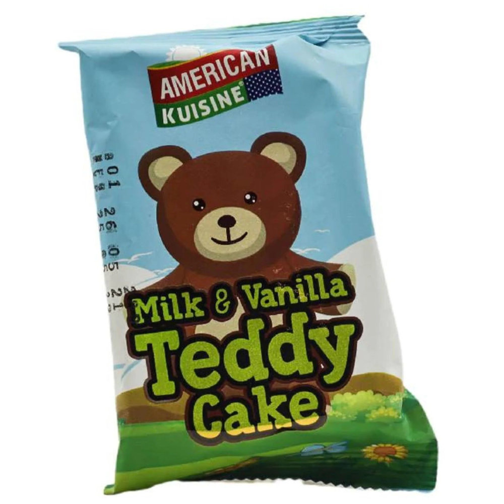 Picture of American Kuisine Milk & Vanilla Teddy Cake 25gm