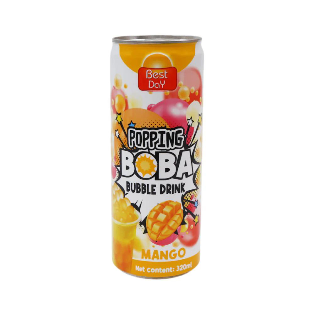 Picture of Best Day Popping Boba Mango Drink 320ml