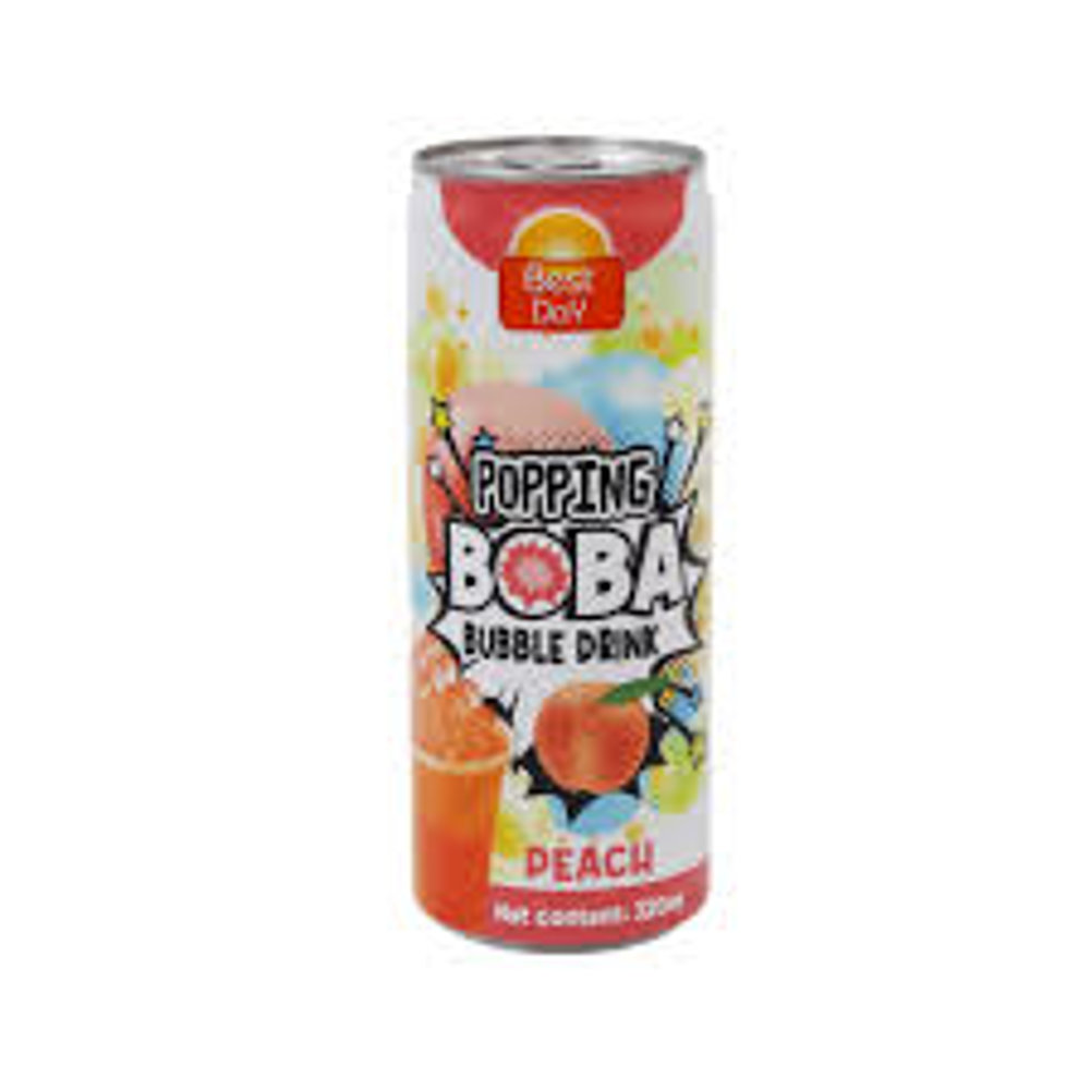 Picture of Best Day Popping Boba Peach Drink 320ml
