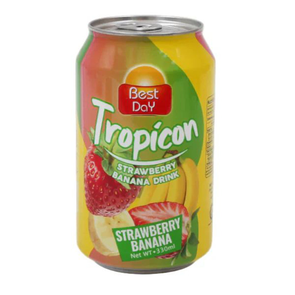 Picture of Best Day Strawberry Banana Drink 330ml