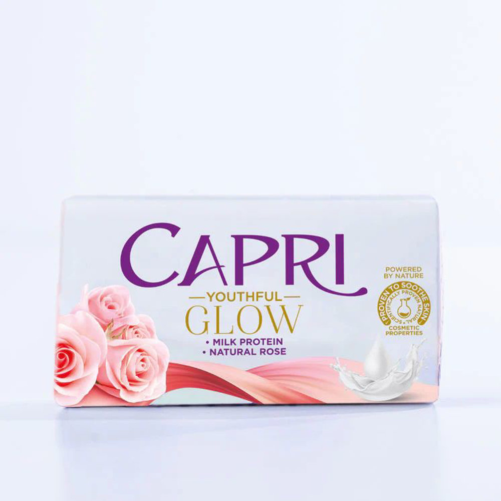 Picture of Capri Youthful Glow Natural Rose Soap 100gm