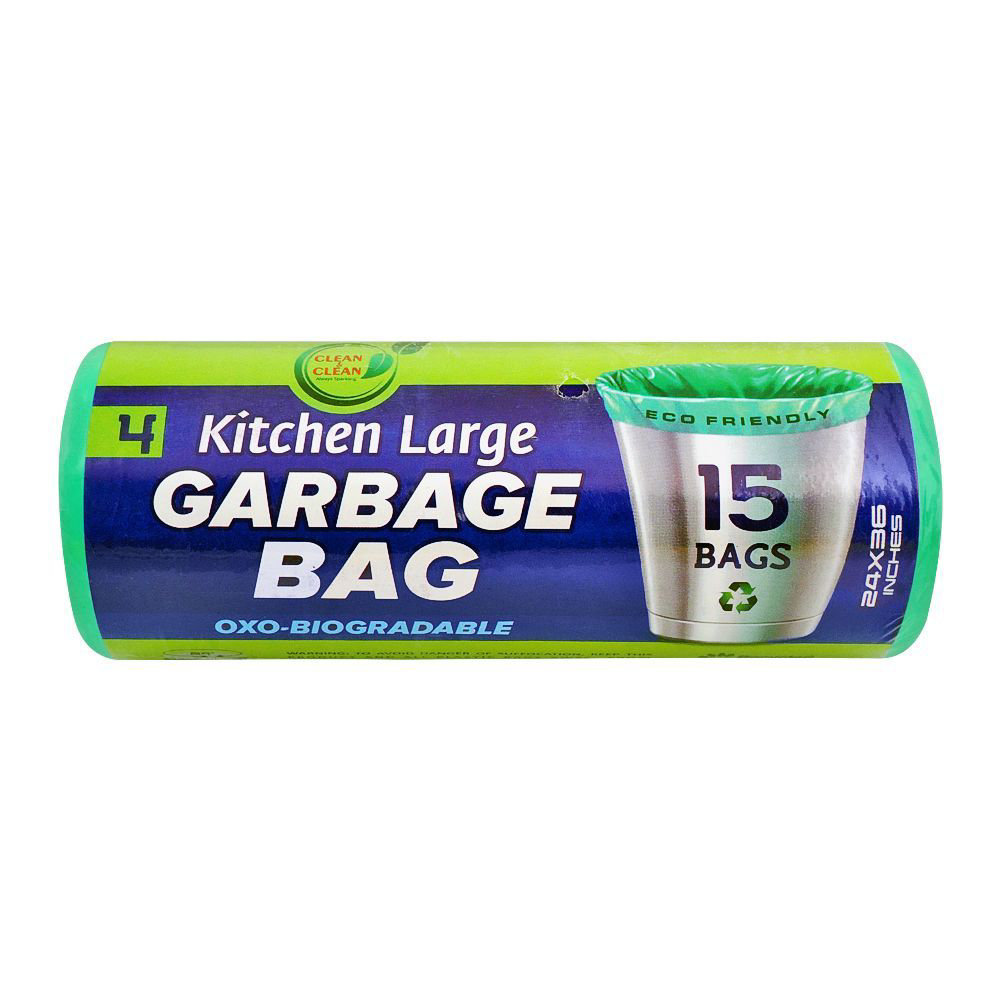 Picture of Clean & Clean Kitchen Large Garbage Bag #4