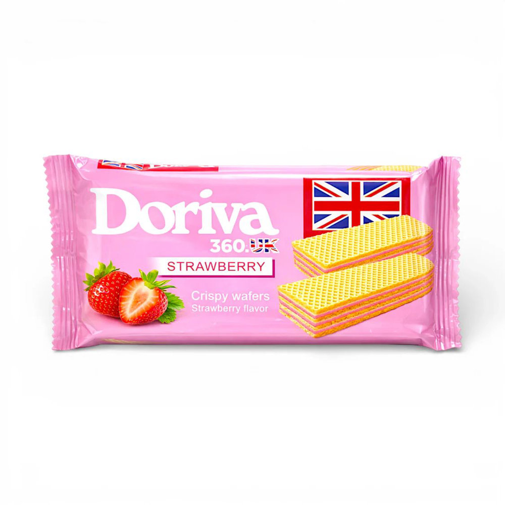 Picture of Doriva Strawberry Crispy Wafers 45gm