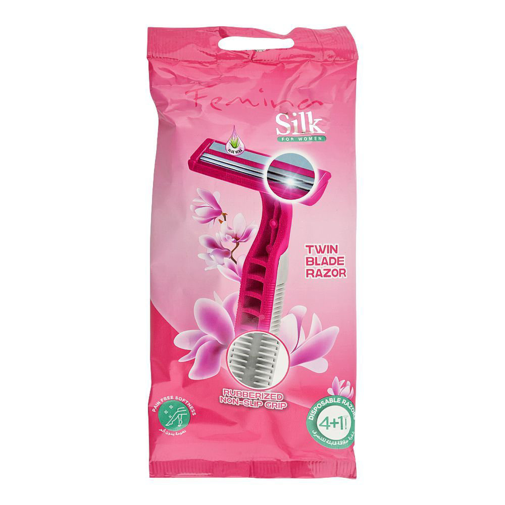 Picture of Femine Silk Twin Blade Razor 5 Piece