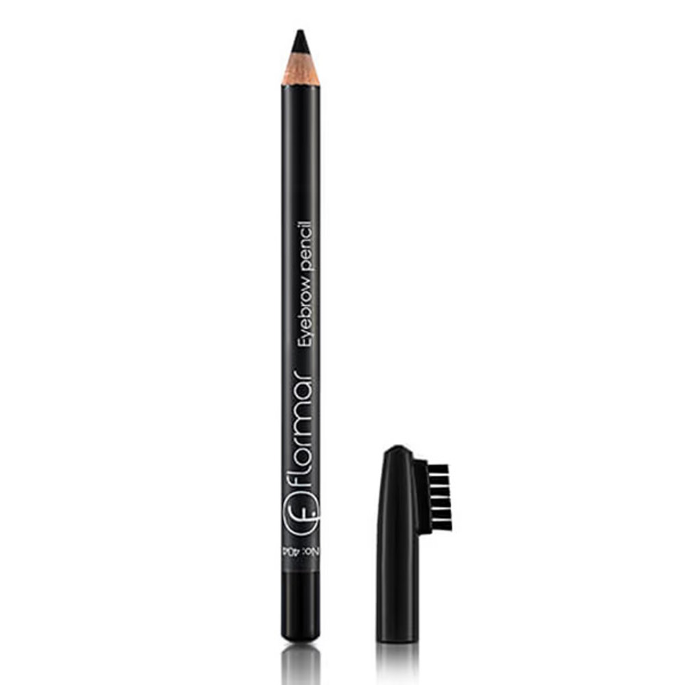 Picture of Flormar Eyebrow Pencil 404 Black 1.14gm
