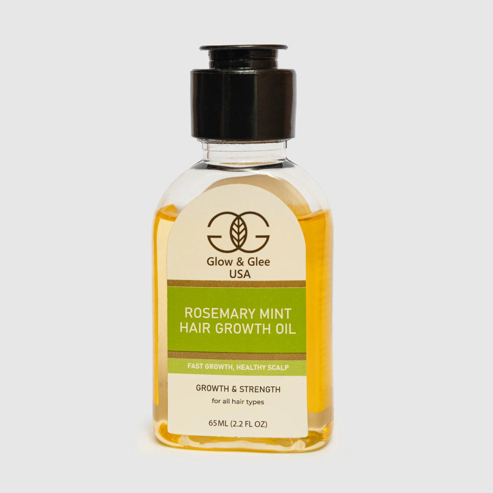 Picture of Glow & Glee Rosemary Mint Hair Oil 65ml