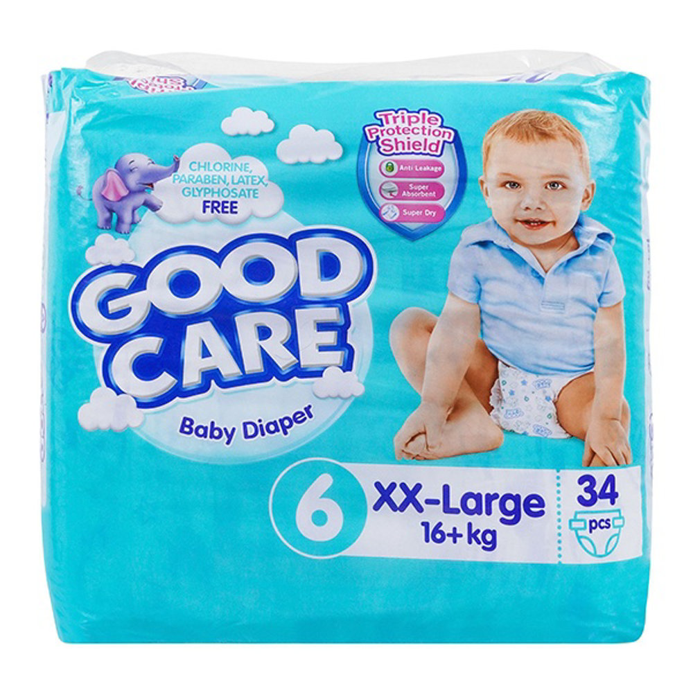 Picture of Good Care Baby Diaper Xx-large 34pcs
