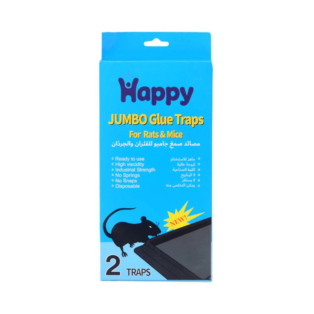 Picture of Happy Rats & Mice Jumbo Glue 2traps #32203