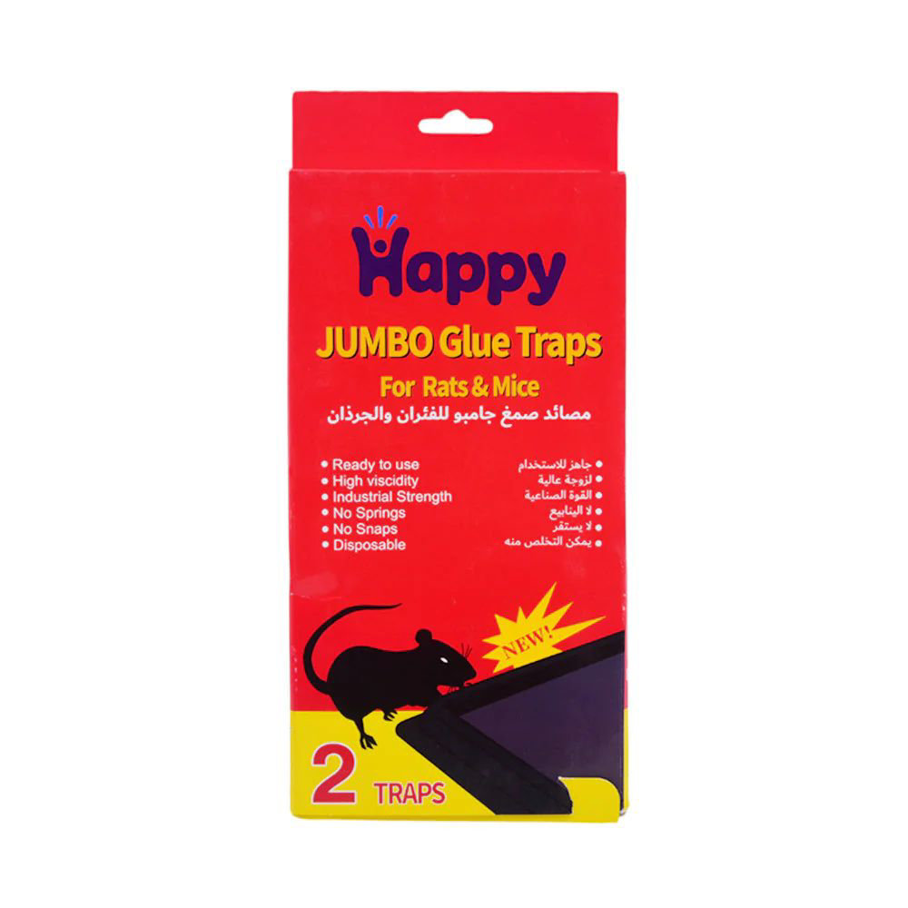 Picture of Happy Rats & Mice Jumbo Glue 2traps #32212