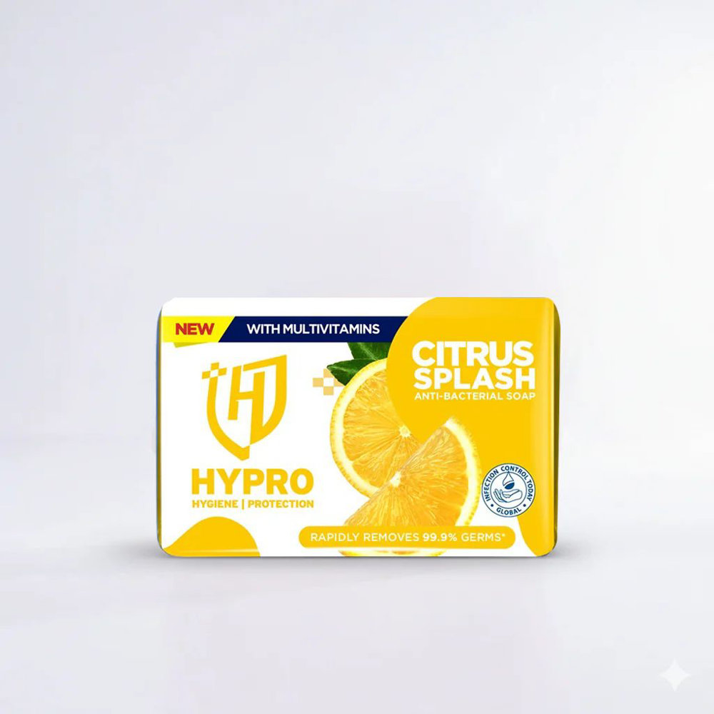 Picture of Hypro Citrus Splash Yellow Soap 3pcs 120gm