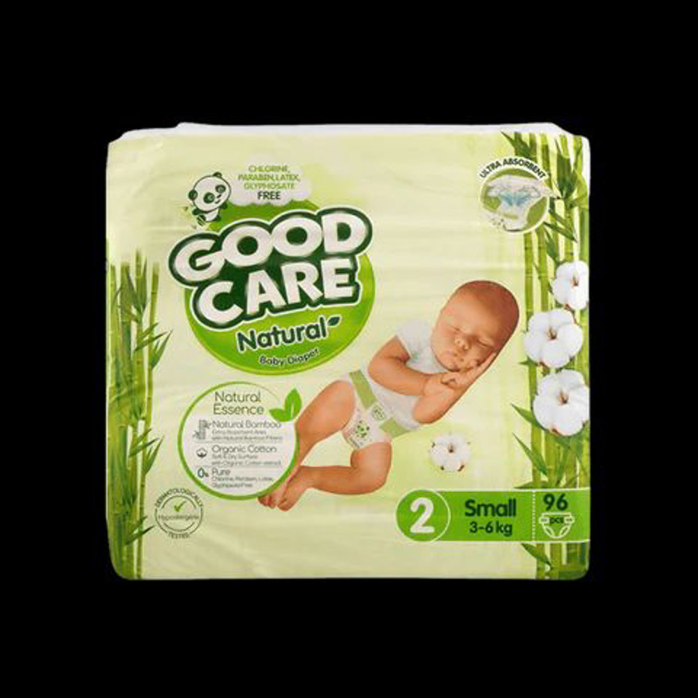 Picture of Good Care Natural Baby Diaper Small 96pcs