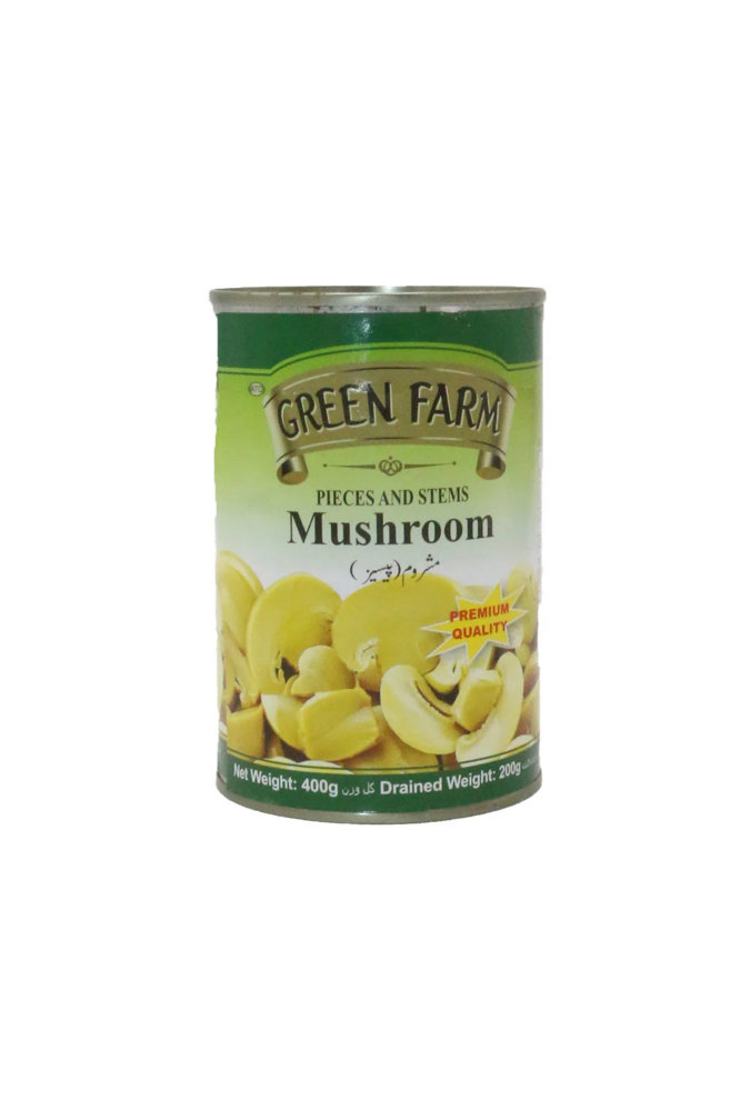 Picture of Green Farm Slice Mushrooms 400gm