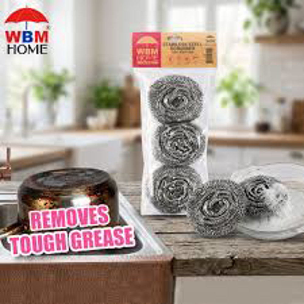 Picture of Happy Stainless Steel Scourer 3pcs