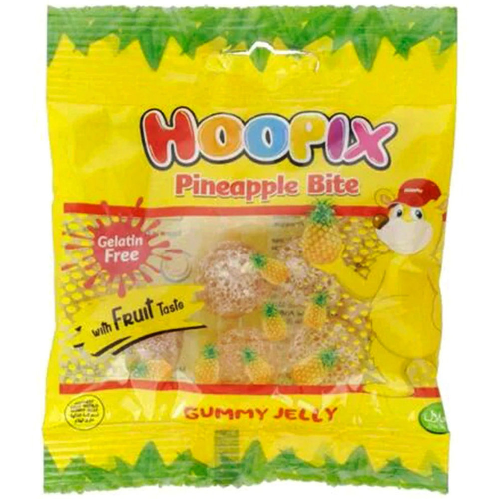 Picture of Hoopix Pineapple Bite Gummy Jelly 90gm