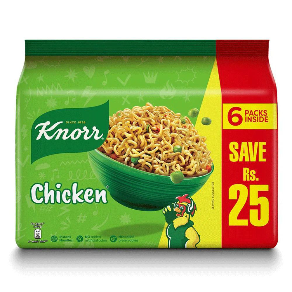Picture of Knoor Noodles Chicken 6 Pack Save 25