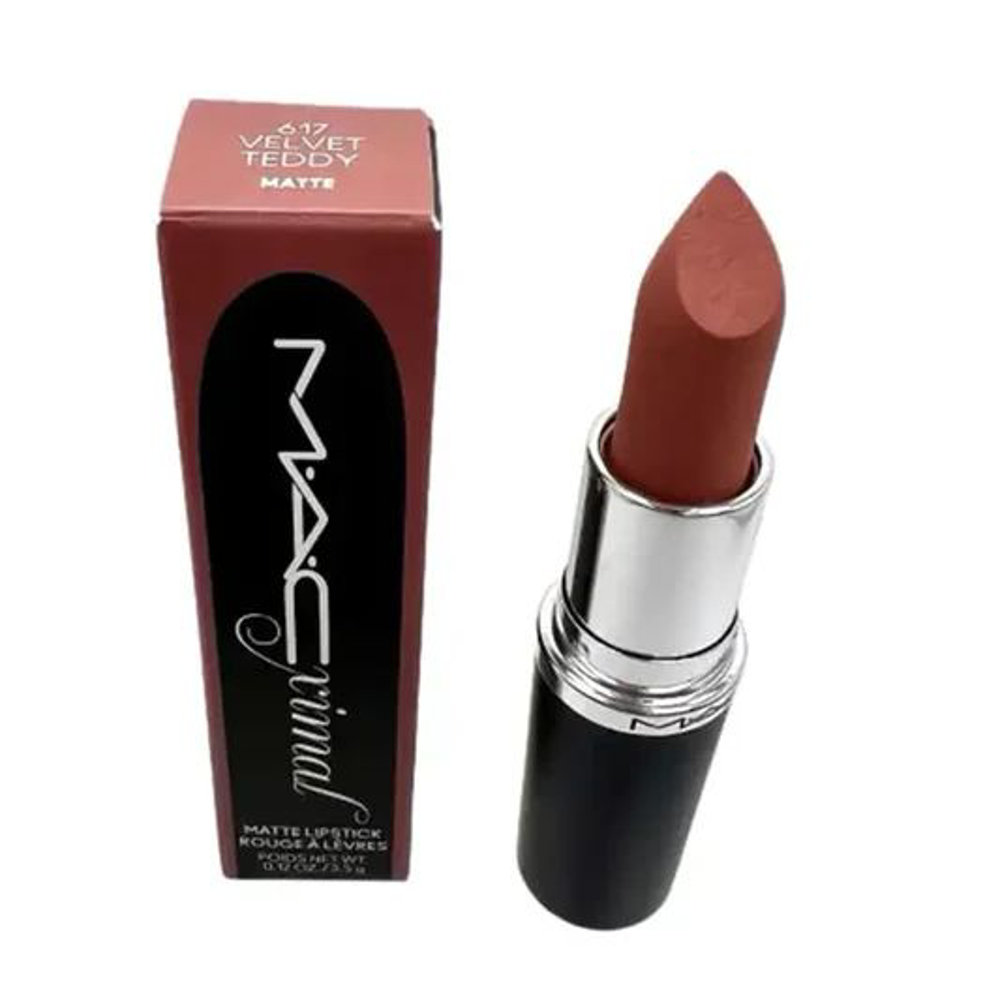 Picture of Mac Silky Matte Lipstick #617 Velvet Teddy