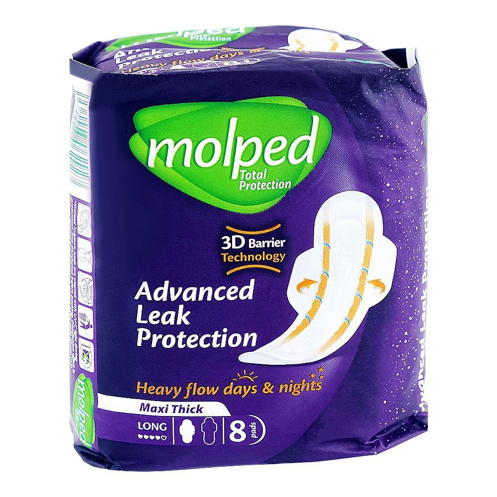 Picture of Molped Advanced Leak Protection Maxi Tick Ped 16pcs