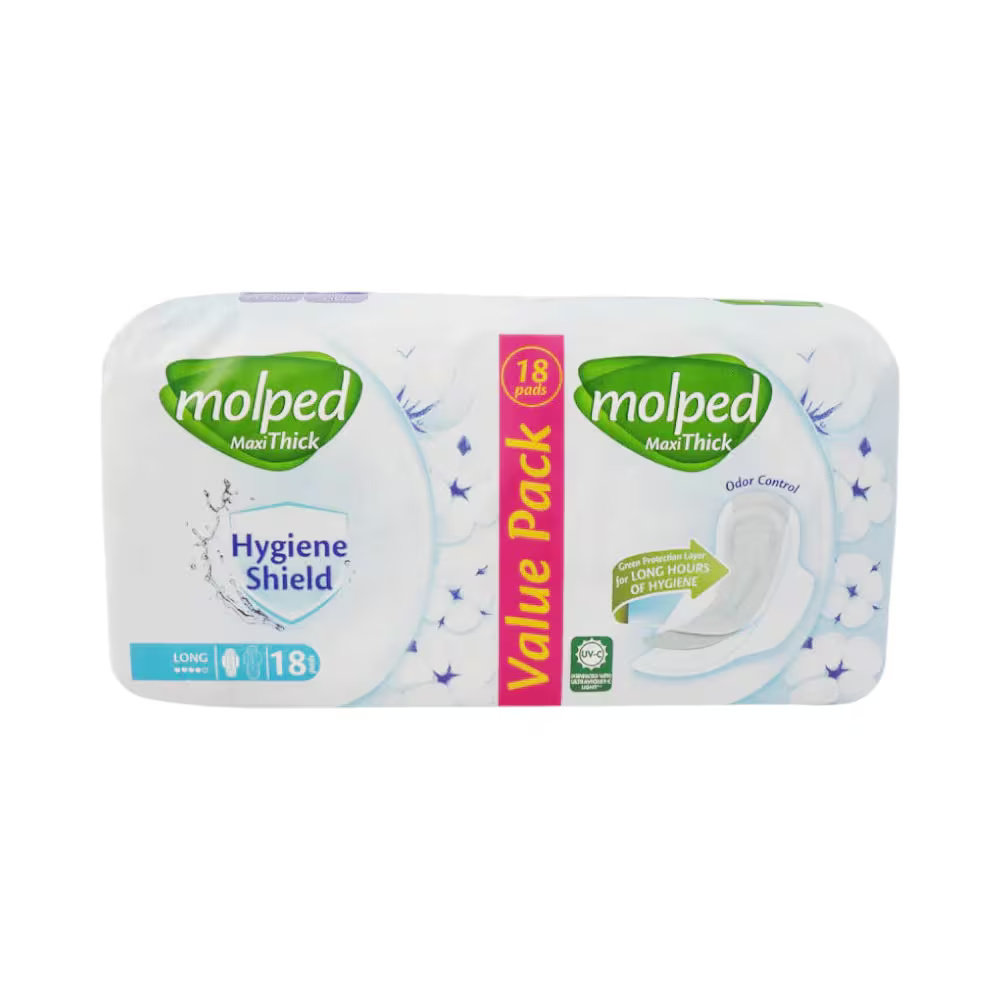 Picture of Molped Skin Friendly Maxi Thick Ped 18pcs