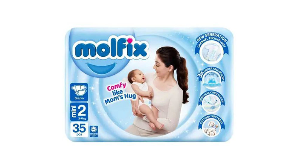 Picture of Molfix Baby Diaper Mini-2 35pcs