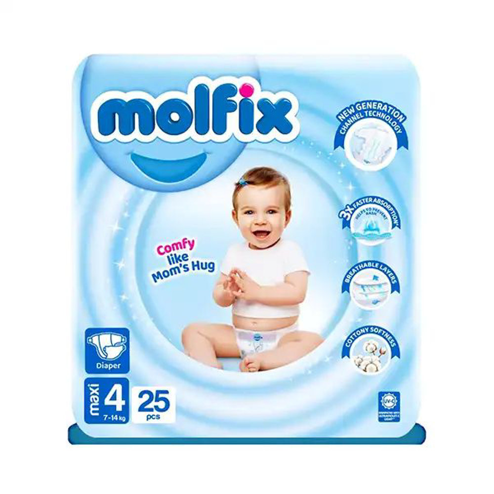 Picture of Molfix Baby Pants Maxi-4 25pcs