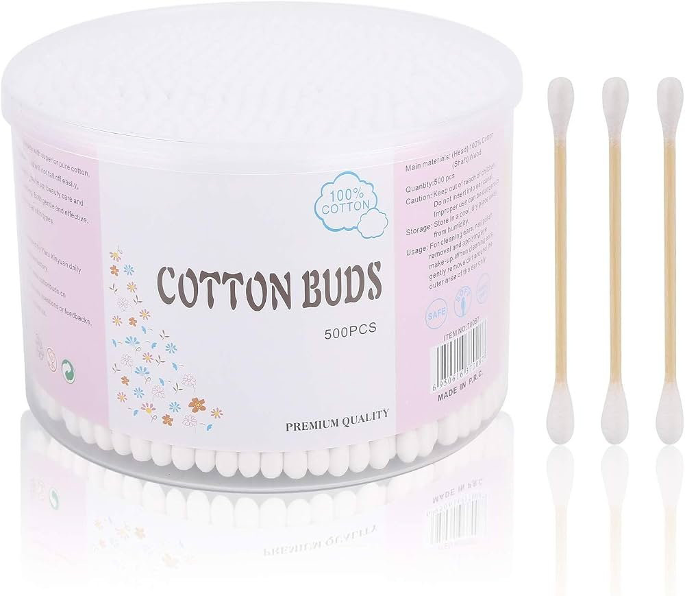 Picture of Happy Soft And Clean Plastic Cotton Buds 500pcs