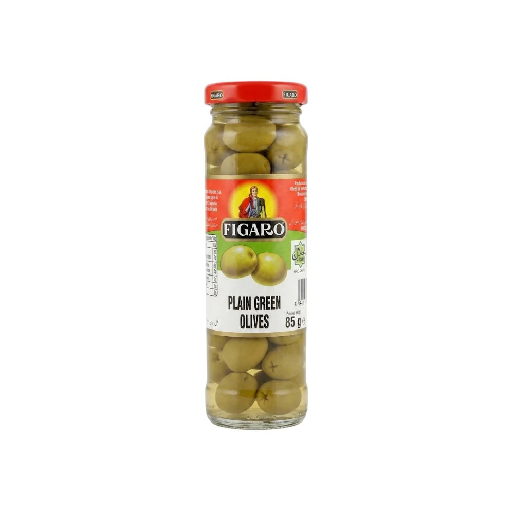 Picture of Figaro Plain Green Olives 85GM