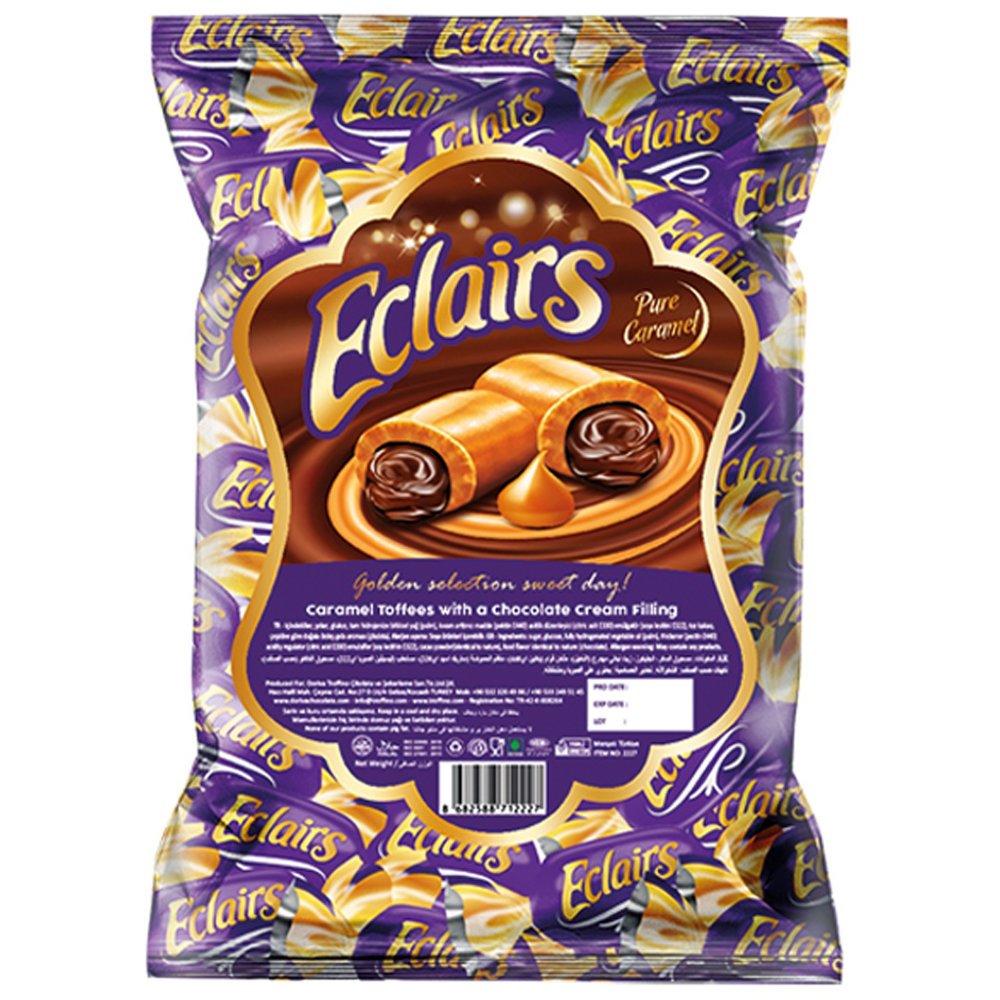 Picture of Doriva Eclair Chocolate Toffee Pouch 300gm