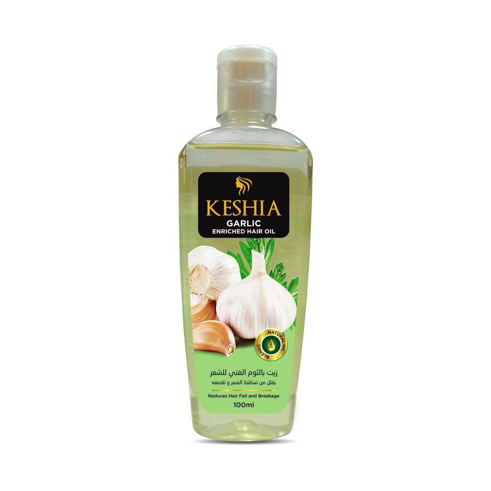 Picture of Keshia Garlic Enriched Hair Oil 100ML