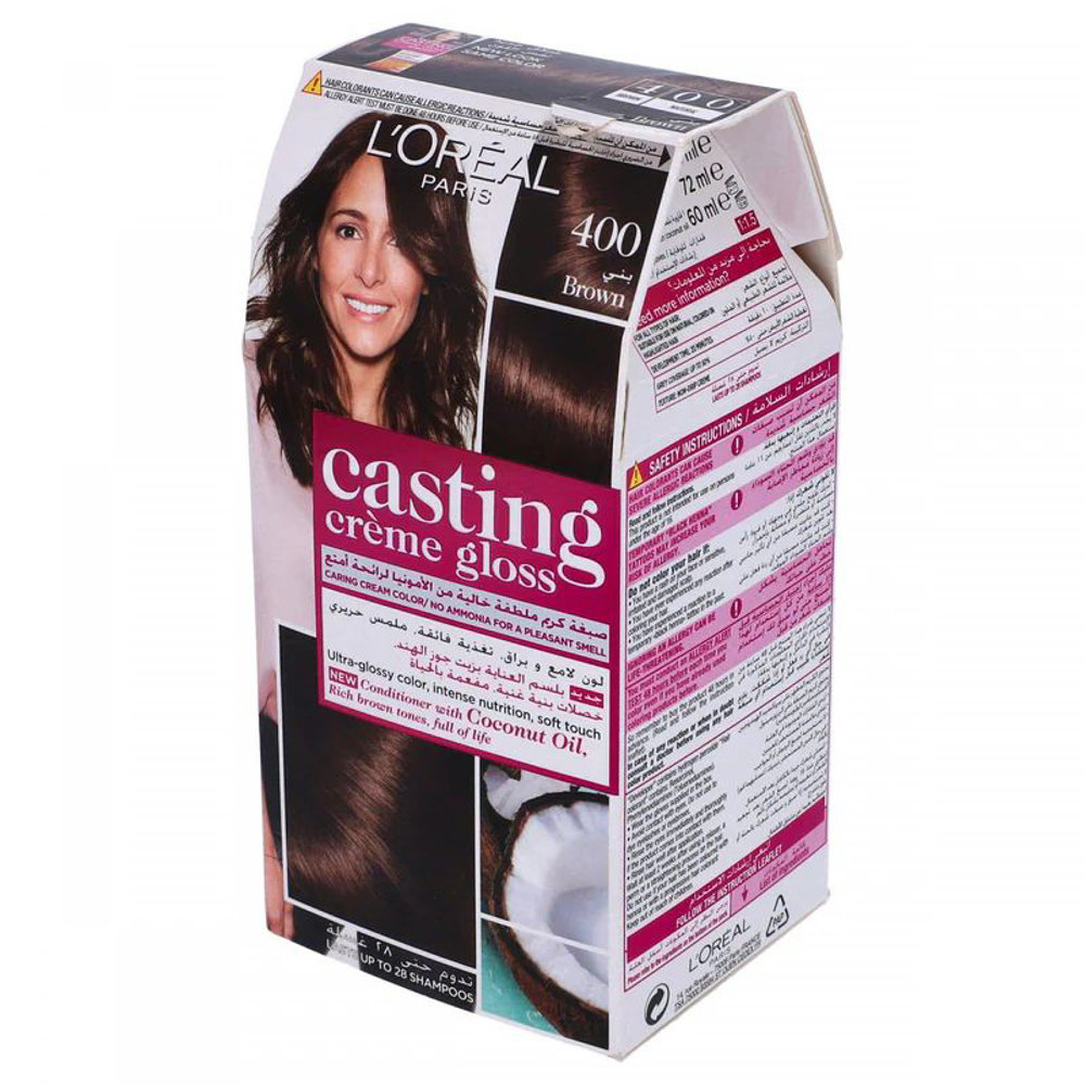 Picture of Loreal Paris Casting Creme Gloss Hair Color 400 Brown